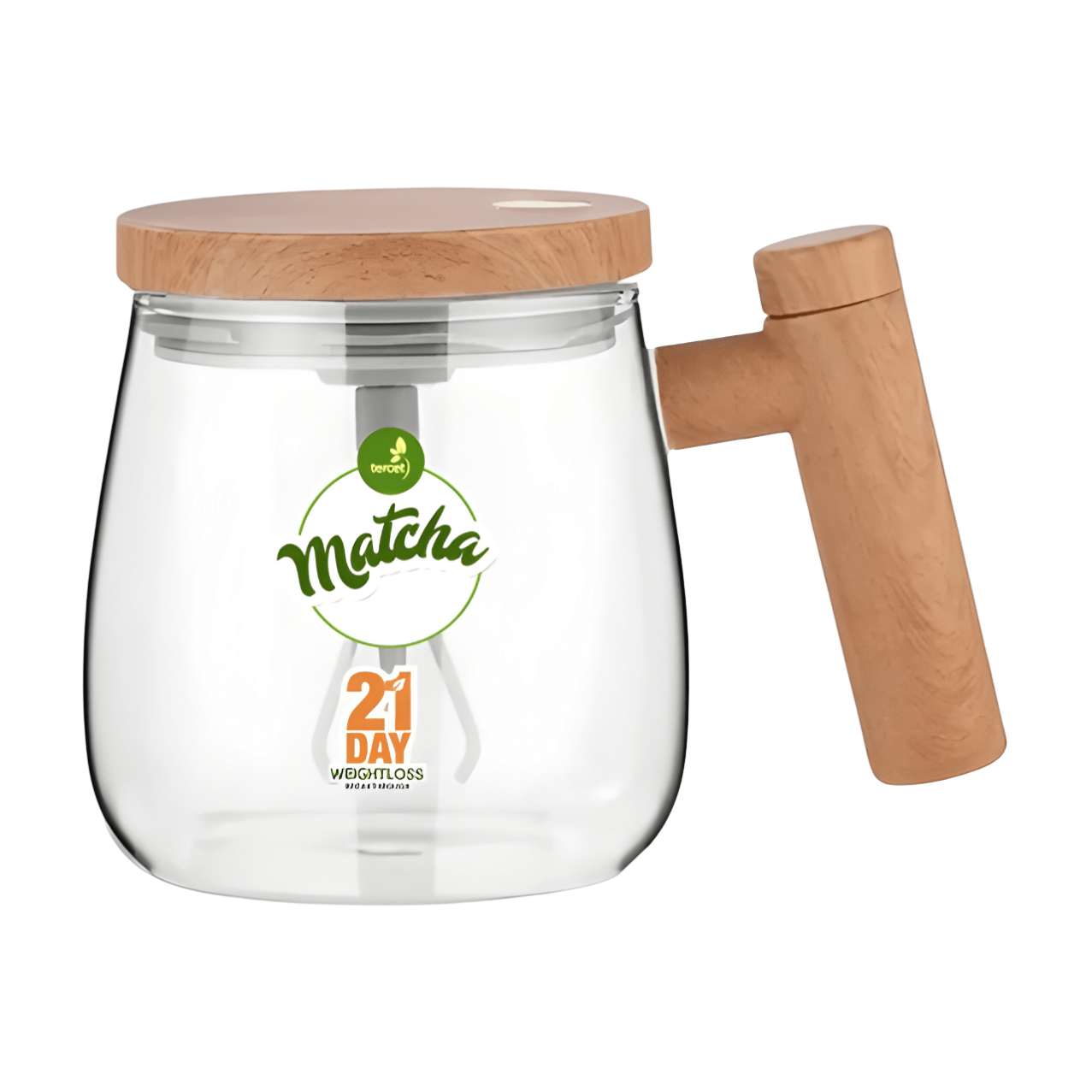 Automatic Borosilicate Glass Self Stirring Cup